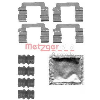 METZGER 109-1830 - Kit d'accessoires, plaquette de frein à disque