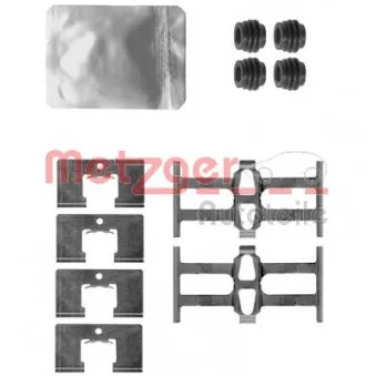 METZGER 109-1863 - Kit d'accessoires, plaquette de frein à disque