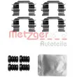 METZGER 109-1870 - Kit d'accessoires, plaquette de frein à disque