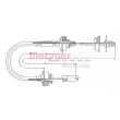 METZGER 11.3007 - Tirette à câble, commande d'embrayage