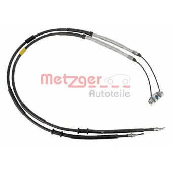 METZGER 11.5774 - Tirette à câble, frein de stationnement