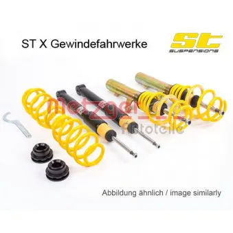 Jeu de suspensions, ressorts/amortisseurs METZGER 113280095