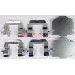 METZGER 1170291 - Jeu de 4 plaquettes de frein avant
