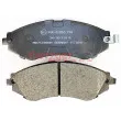 METZGER 1170391 - Jeu de 4 plaquettes de frein avant