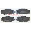 METZGER 1170443 - Jeu de 4 plaquettes de frein avant