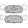 METZGER 1170791 - Jeu de 4 plaquettes de frein avant