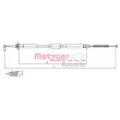 METZGER 12.0704 - Tirette à câble, frein de stationnement