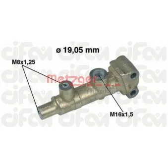 Maître-cylindre de frein DELPHI LM23517