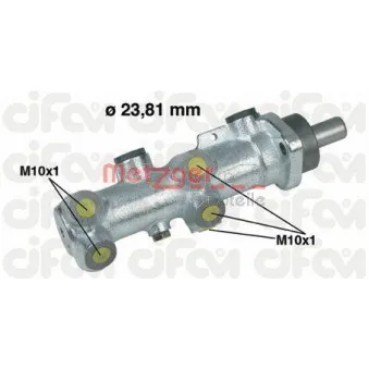Maître-cylindre de frein METZGER OEM 9948877