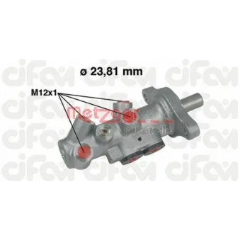 Maître-cylindre de frein METZGER OEM 1J1614019A