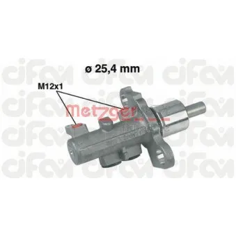 Maître-cylindre de frein METZGER OEM 4D0611021A