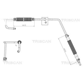Tuyau hydraulique, direction TRISCAN [8516 16035]