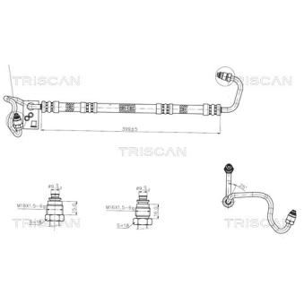 Tuyau hydraulique, direction TRISCAN [8516 24005]