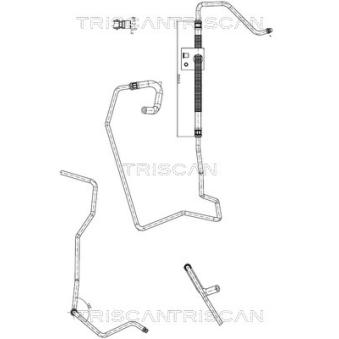 Tuyau hydraulique, direction TRISCAN [8516 28003]