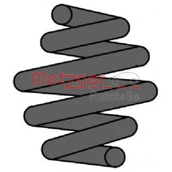 Ressort de suspension METZGER OEM 424029