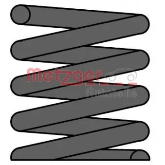 Ressort de suspension METZGER OEM 4823142110