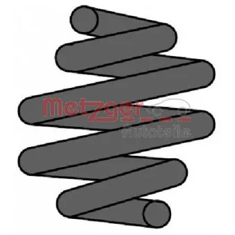 Ressort de suspension METZGER OEM 8P0511115P