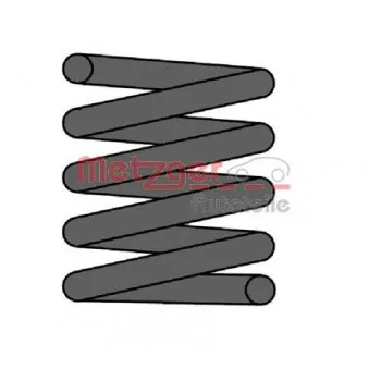 Ressort de suspension METZGER 2241957