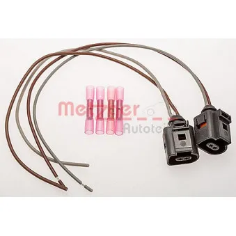 Kit de réparation de câble, feu de plaque d'immatriculation METZGER OEM 1J0973702