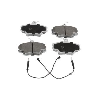 Jeu de 4 plaquettes de frein avant ABAKUS OEM 7701201773