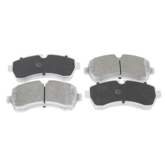 Jeu de 4 plaquettes de frein avant ABAKUS 231-01-163 pour MERCEDES-BENZ CLASSE C 414 CDI 4x4 - 143cv