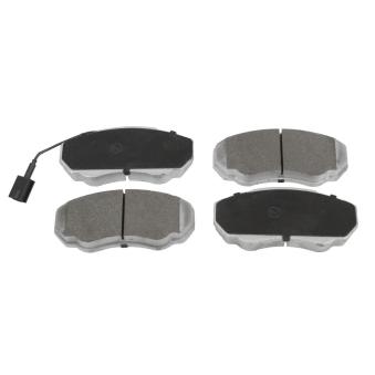 Jeu de 4 plaquettes de frein avant ABAKUS OEM 71752979 Jeu de 4 plaquettes de frein avant ABAKUS OEM 71752979
