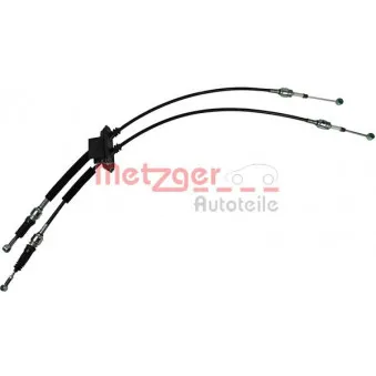 METZGER 3150092 - Tirette à câble, boîte de vitesse manuelle