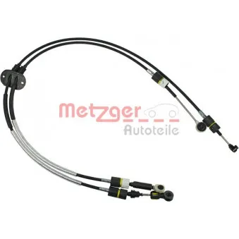 METZGER 3150129 - Tirette à câble, boîte de vitesse manuelle