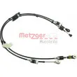 METZGER 3150167 - Tirette à câble, boîte de vitesse manuelle