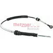 METZGER 3150177 - Tirette à câble, boîte de vitesse manuelle