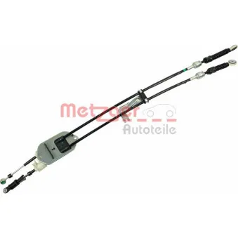 Tirette à câble, boîte de vitesse manuelle METZGER 3150219