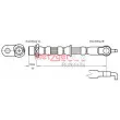 METZGER 4110011 - Flexible de frein