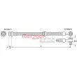 METZGER 4110177 - Flexible de frein