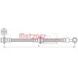 METZGER 4110639 - Flexible de frein