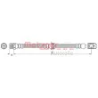 METZGER 4110881 - Flexible de frein