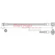 METZGER 4111626 - Flexible de frein avant gauche