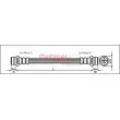 Flexible de frein METZGER [4113313]