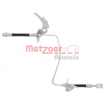 METZGER 4119358 - Flexible de frein arrière gauche