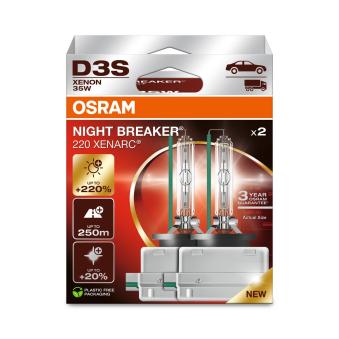 Ampoule, projecteur longue portée OSRAM [66340XN2-2HB]