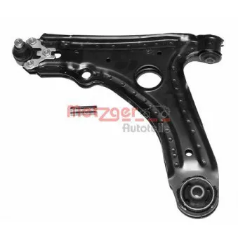 Bras de liaison, suspension de roue avant gauche METZGER 58005811 pour VOLKSWAGEN GOLF 1.8 GTI 16V - 136cv