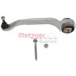 METZGER 58011011 - Bras de liaison, suspension de roue avant gauche