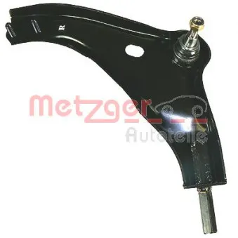 Bras de liaison, suspension de roue avant droit METZGER 58023502