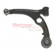 METZGER 58034801 - Triangle ou bras de suspension (train avant)
