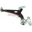 METZGER 58037401 - Bras de liaison, suspension de roue avant gauche