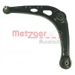 METZGER 58063501 - Triangle ou bras de suspension (train avant)