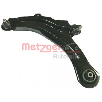 Triangle ou bras de suspension (train avant) METZGER 58064101