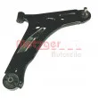 METZGER 58069402 - Triangle ou bras de suspension (train avant)