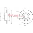 METZGER 6110030 - Jeu de 2 disques de frein arrière