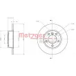 METZGER 6110057 - Jeu de 2 disques de frein avant