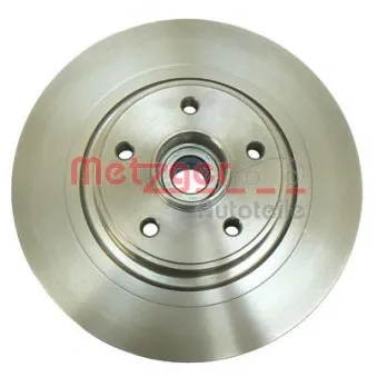 Jeu de 2 disques de frein arrière METZGER OEM 432029079R
